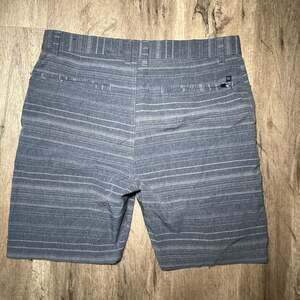 Vintage O'neill Men's Casual Blue Standard Fit Casual Flat Front Shorts Size 29"